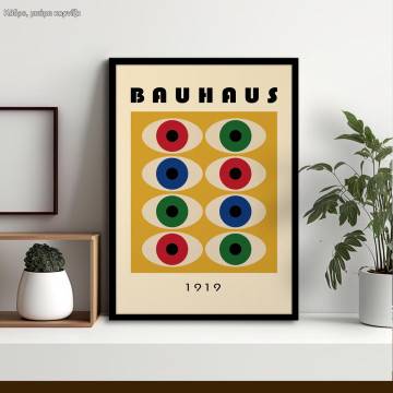  Bauhaus 1919 II , κάδρο, μαύρη κορνίζα