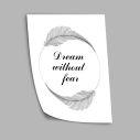 Poster Dream without fear