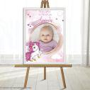 Canvas print welcome to my baptism,Unicorn