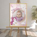 Canvas print welcome to my baptism,Unicorn