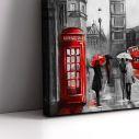 Πίνακας σε καμβά Street view of London I
