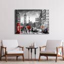 Canvas print Street view of London I