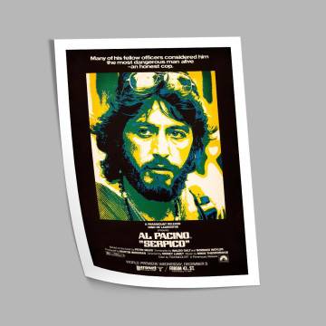 Serpico , κάδρο, μαύρη κορνίζα 2