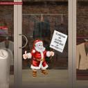 Wall stickers Santa Claus with your message