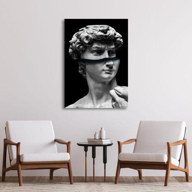 Deconstructed David, αφίσα, κάδρο