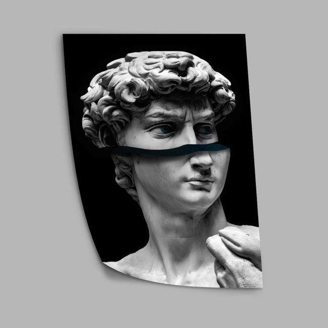 Deconstructed David, αφίσα, κάδρο