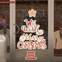 Χριστουγεννιάτικο αυτοκόλλητο, Merry Christmas Cookie tree