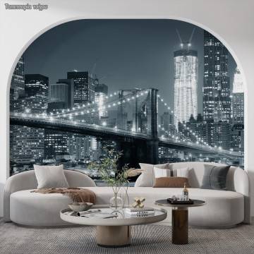 Ταπετσαρία τοίχου Η γέφυρα του Brooklyn