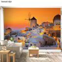 Wallpaper Oia at sunset