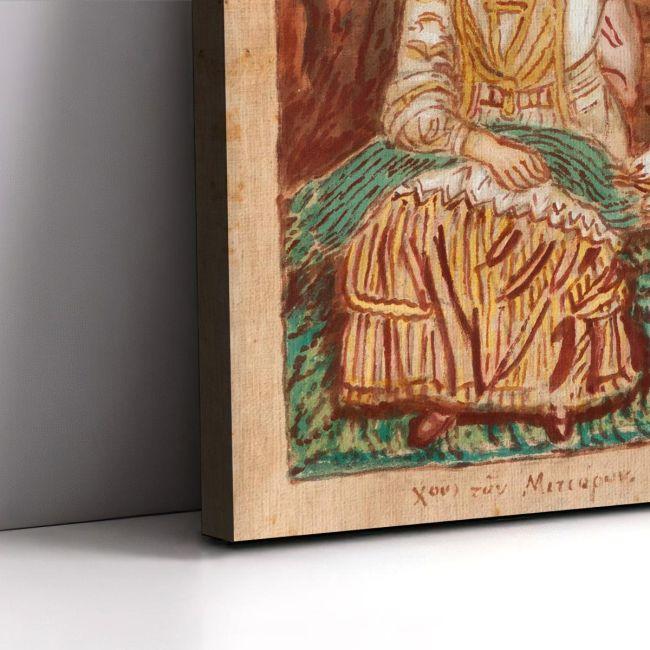 Canvas print Vlacha Kalampakas, Theophilos