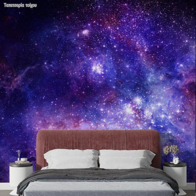 Ταπετσαρία τοίχου Deep space nebula