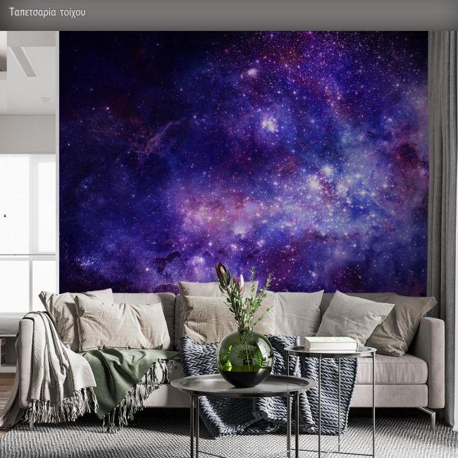 Ταπετσαρία τοίχου Deep space nebula