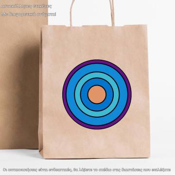 Sticker labels Circular