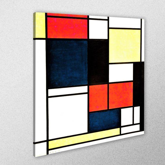 Canvas print Tableau 2, Mondrian