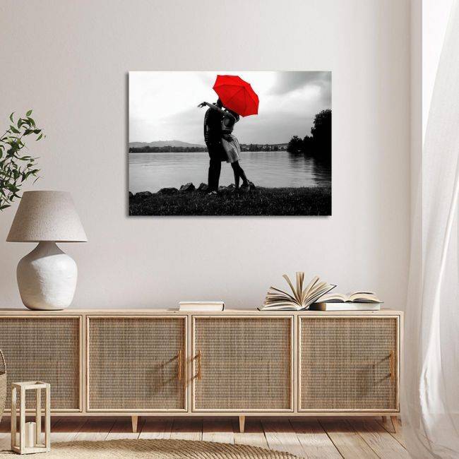 Πίνακας σε καμβά Ζευγάρι, Romantic love, καμβάς 3