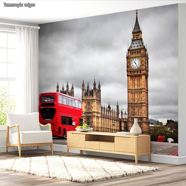 Ταπετσαρία τοίχου London scenery