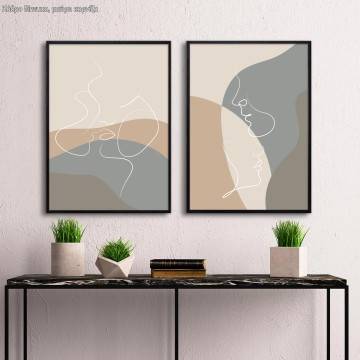 Poster In Love II 2 panels