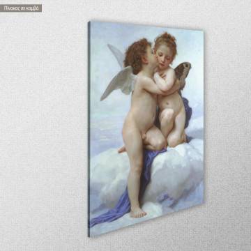 Canvas print Cupid and Psyche Bouguereau W.A. View 1 2