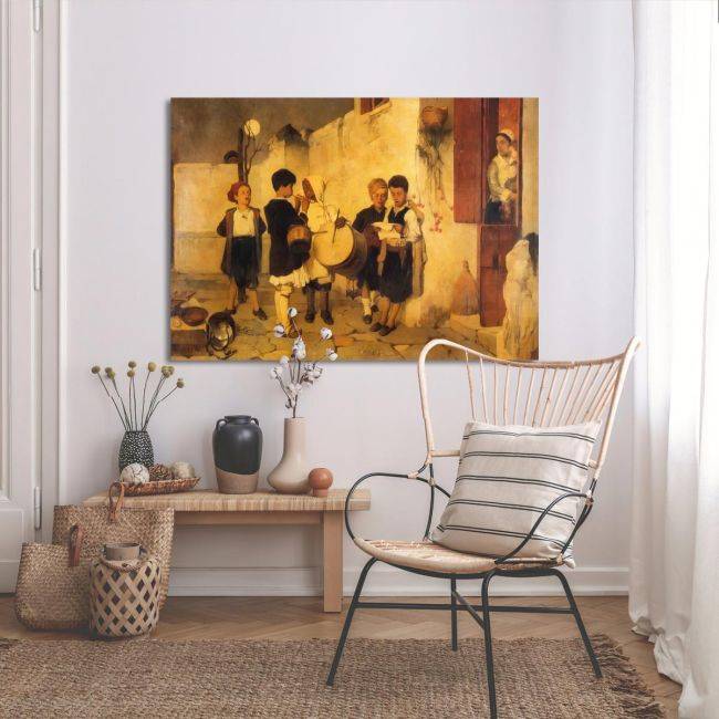 Canvas print Christmas carol Lytras