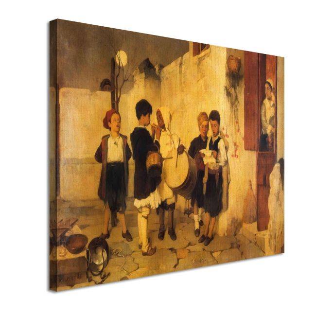 Canvas print Christmas carol Lytras