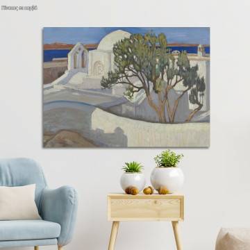 Canvas print Pantanassa Naxos, Maleas