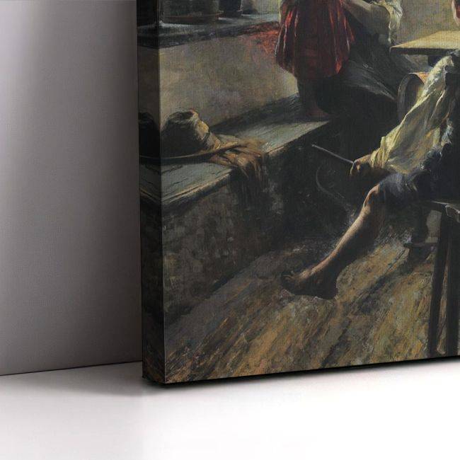 Πίνακας ζωγραφικήςΠαιδική συναυλία, Ιακωβίδης, καμβάς 6