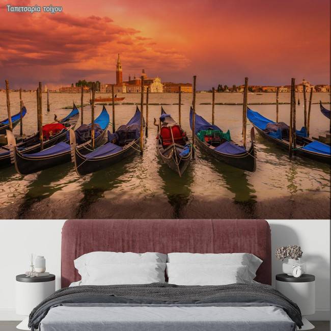 Ταπετσαρία τοίχου Sunset in San Marco