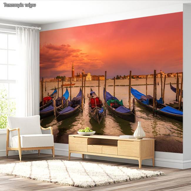 Ταπετσαρία τοίχου Sunset in San Marco