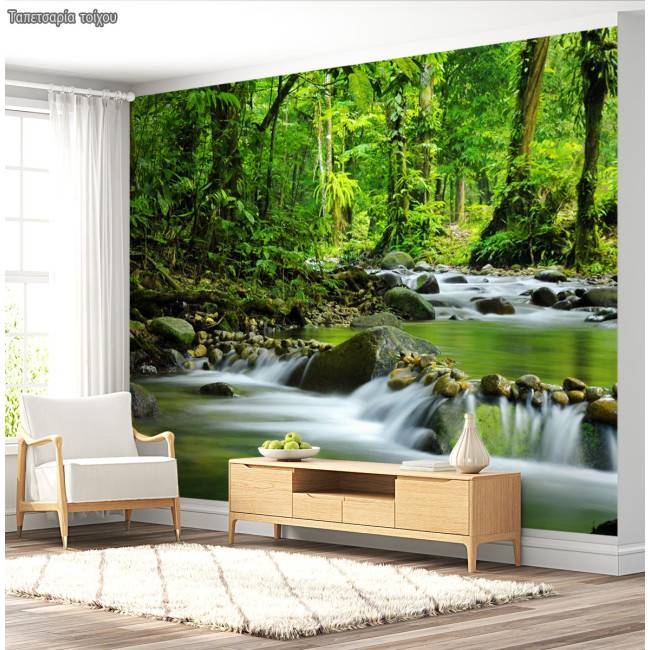 Wallpaper Creek in the woods