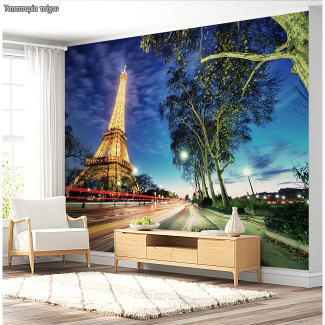 Ταπετσαρία τοίχου Paris lights