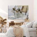 Canvas print Breaking the waves,3 panels