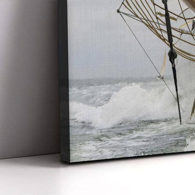 Canvas print Breaking the waves,3 panels