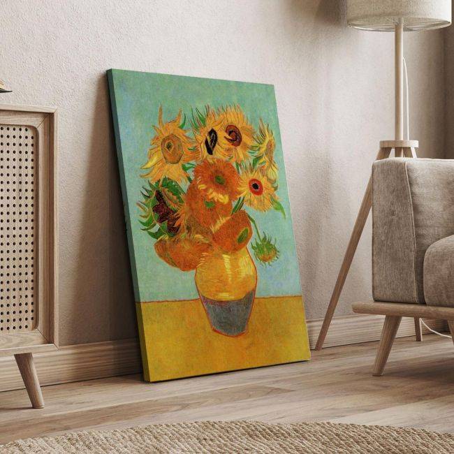 Canvas print Sunflowers by Vincent van Gogh