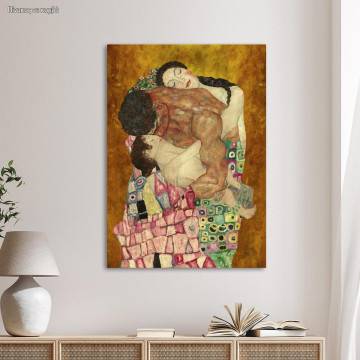 Πίνακας ζωγραφικής The family, Klimt G, καμβάς 1