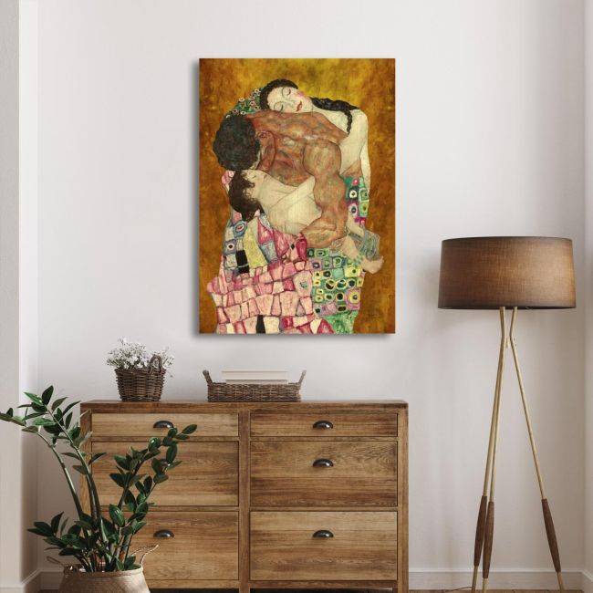 Canvas print The family, Klimt G.