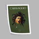 Medusa, Caravaggio, poster