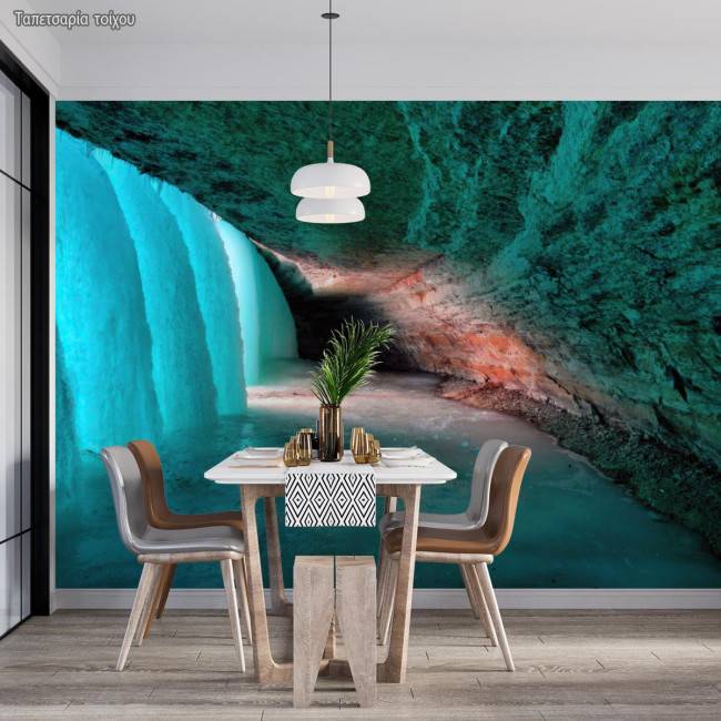 Ταπετσαρία τοίχου Frozen Minnehaha falls
