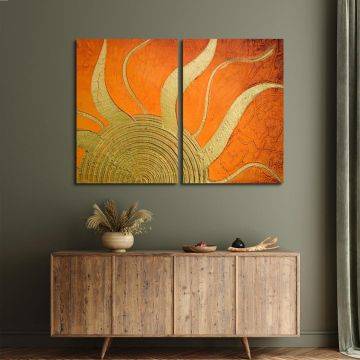 Canvas print Sunlight, two panels 2