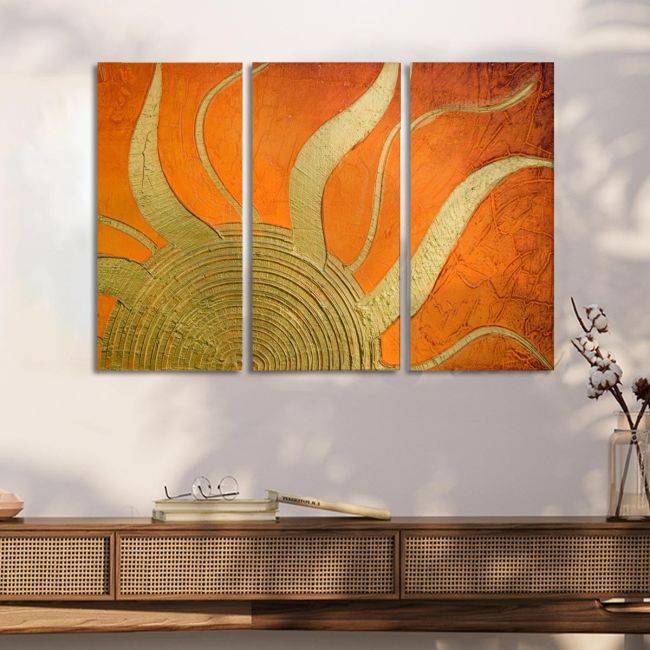 Canvas print Sunlight,3 panels