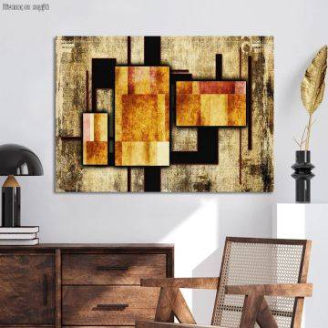 Canvas print Abstract oil painting illustration II