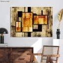 Canvas print Abstract oil painting illustration II