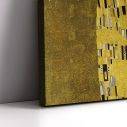 Canvas print The kiss (portrait), Klimt Gustav,3 panels