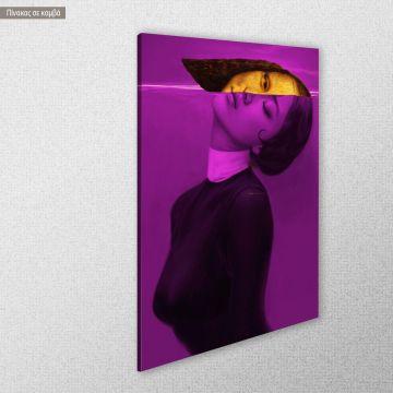 Canvas print Mona Lisa's other self Framed canvas View 1 2