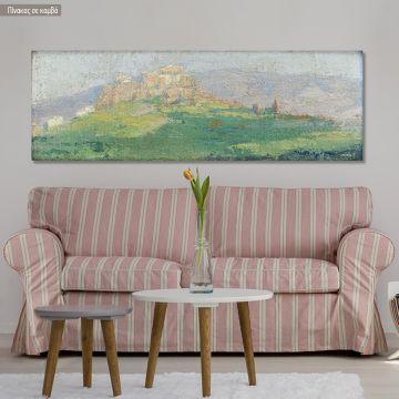 Canvas print Acropolis, Roilos G, panoramic