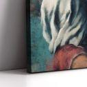 Canvas print The lovers II reart (original R. Magritte)
