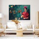 Πίνακας σε καμβά Butterfly Frida, οριζόντιος, καμβάς 4