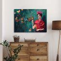 Canvas print Butterfly Frida, horizontal