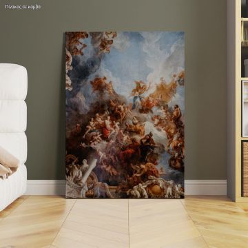 Πίνακας ζωγραφικής Top of the Palace of Versailles, Michelangelo, καμβάς 1