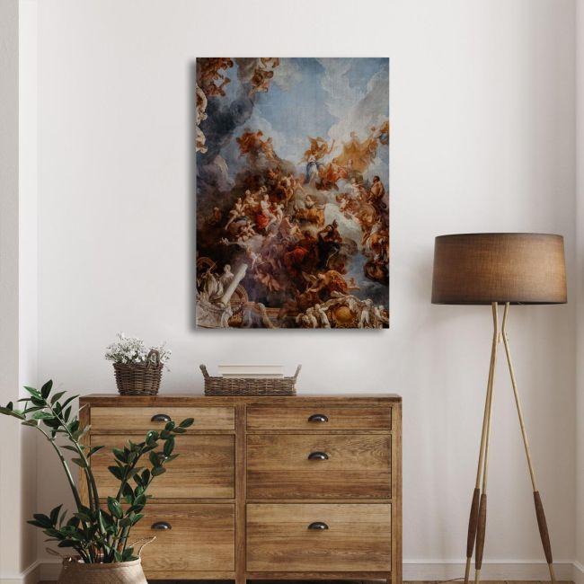 Canvas print Top of the Palace of Versailles, Michelangelo