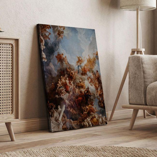 Canvas print Top of the Palace of Versailles, Michelangelo